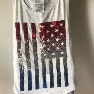 4th of July tank top
